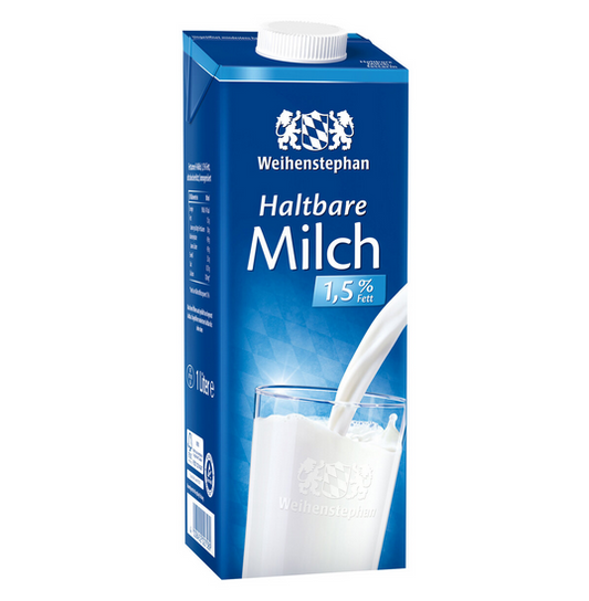 Weihenstephan H-Milch 1,5% 1L