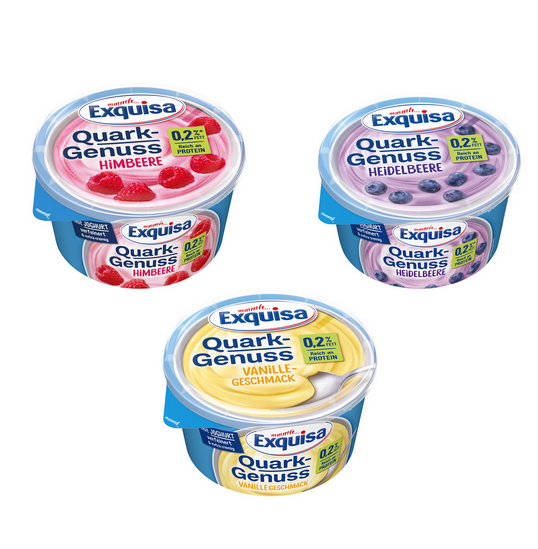 Exquisa Quark Genuss S2 frisch 500g Vanille