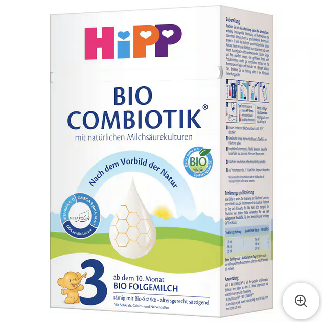 Hipp Bio Combiotik 3 ab dem 10. Monat Folgemilch 600g
