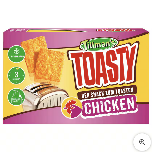 Tillman's Toasty Hähnchenbrustfilet 4x70g