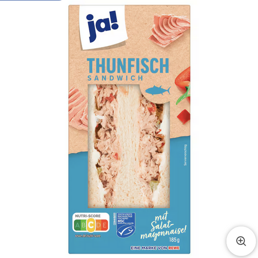 ja! Thunfisch Sandwich 185g