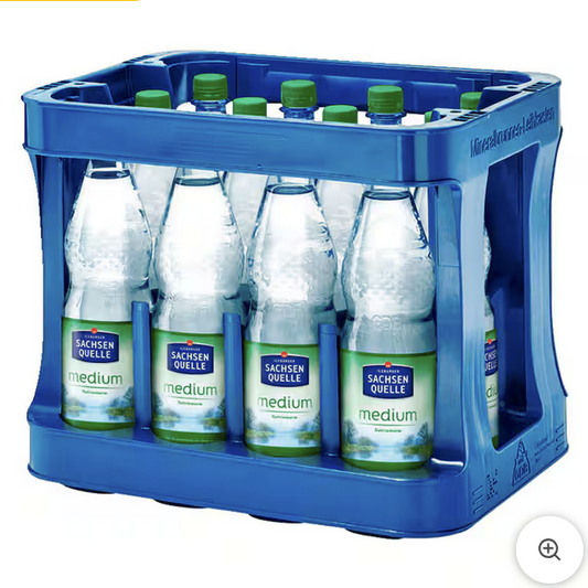 Ileburger Sachsenquelle Medium 1l inkl. Pfand