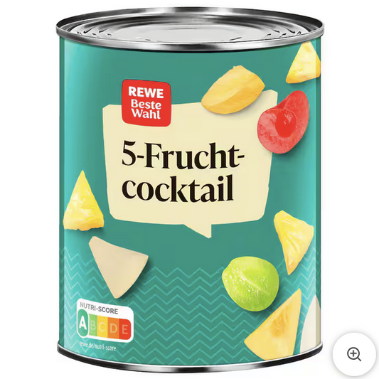 REWE Beste Wahl 5-Frucht Cocktail 250g