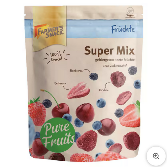 Farmer's Snack Super Mix Früchte gefriergetrocknet 25g