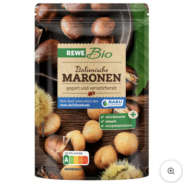 REWE Bio Maronen 100g