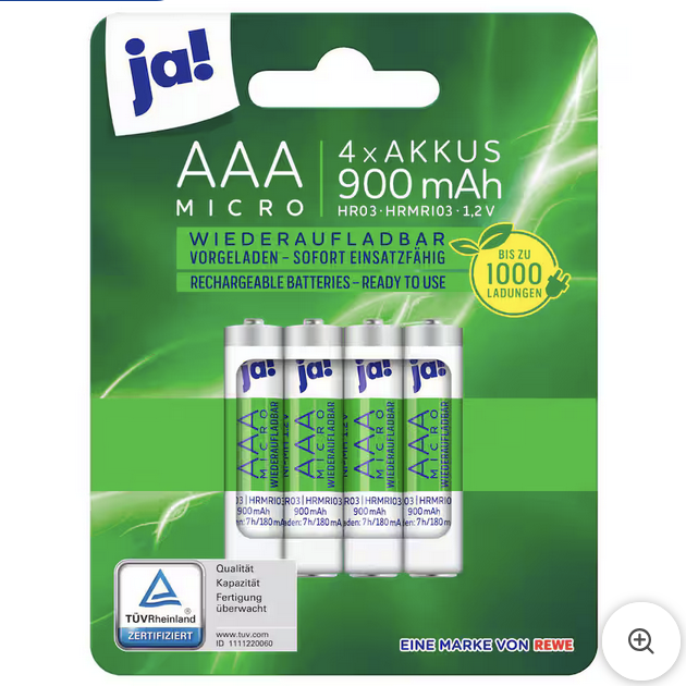 ja! Batterien