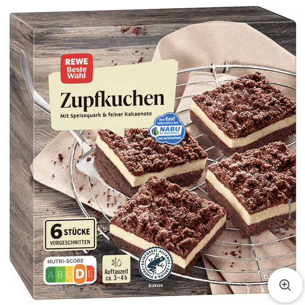 Ja! & Rewe Kuchen/Torte