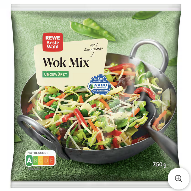 REWE Beste Wahl Gemüsepfanne