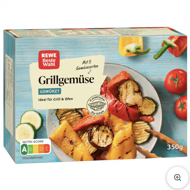 REWE Beste Wahl Gemüsepfanne