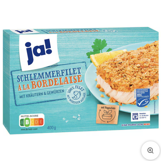 ja! Fisch paniert