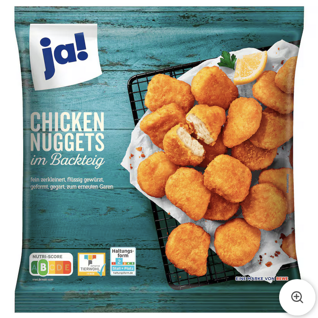 Ja! Hühnchen paniert