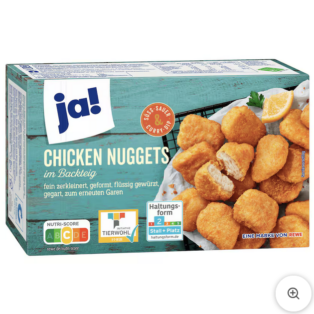 Ja! Hühnchen paniert