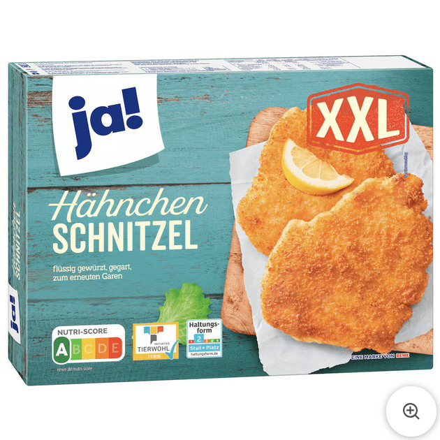 Ja! Hühnchen paniert