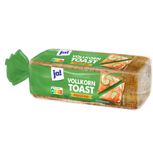 JA!Vollkorntoastbrot frisch 500g