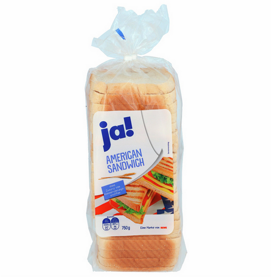 Ja! American Sandwichbrot 750g