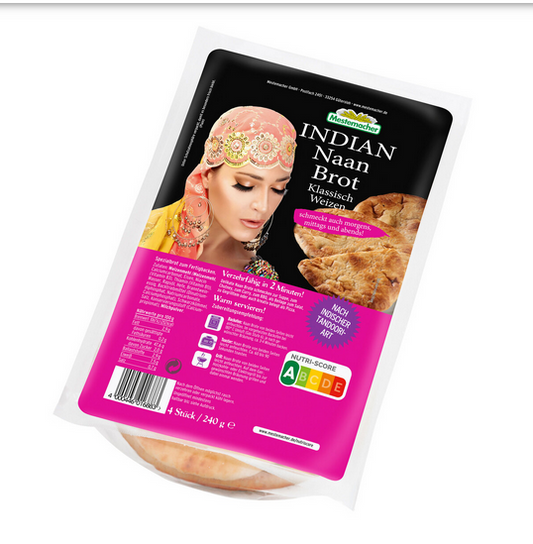 Mestemacher Naan Brot Klassisch frisch 240g