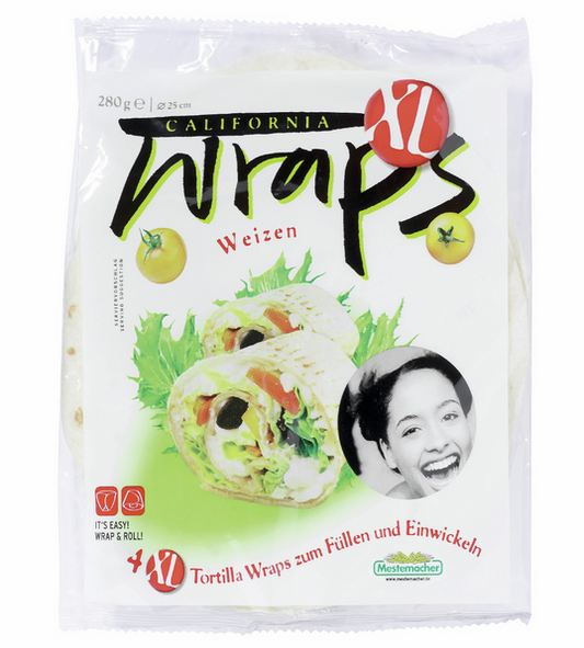 Mestemacher California Wraps Weizen frisch 280g