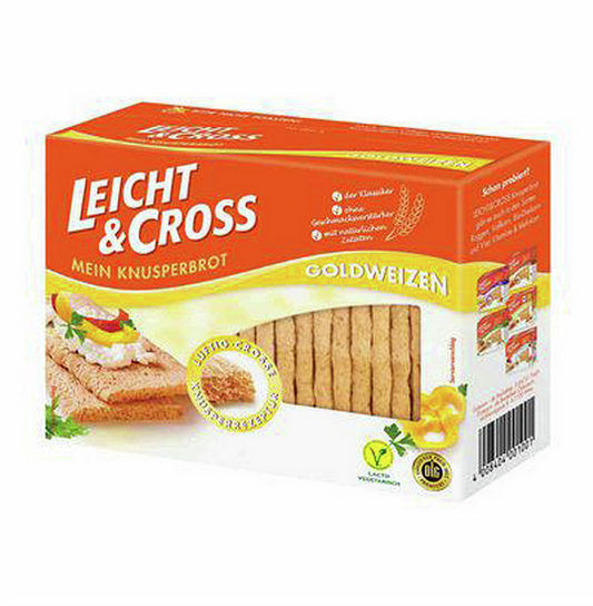 Leicht&Cross Knusperbrot Weizen frisch 150g
