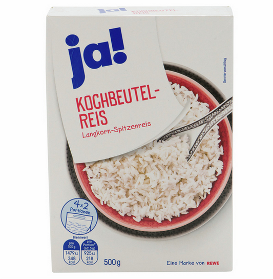 ja! Kochbeutel-Reis 4x125g