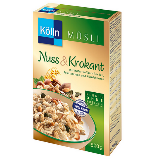 Kölln Müsli Nuss & Krokant 500g