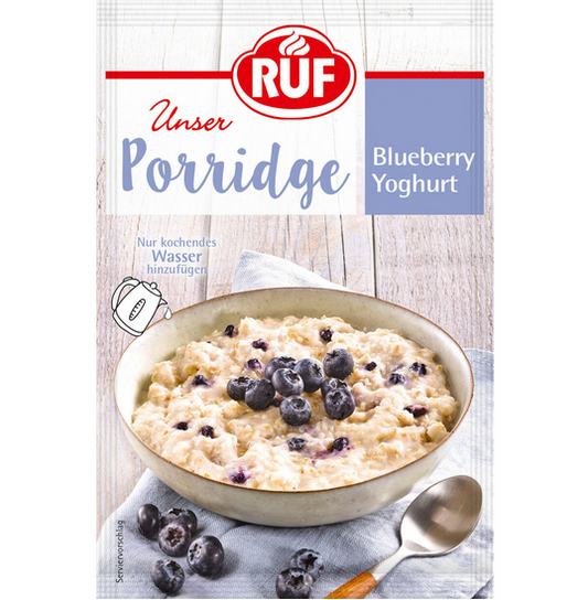 RUF Porridge Blueberry Joghurt 65g