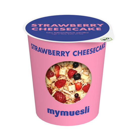 mymuesli Bio Strawberry-Cheesecake 85g