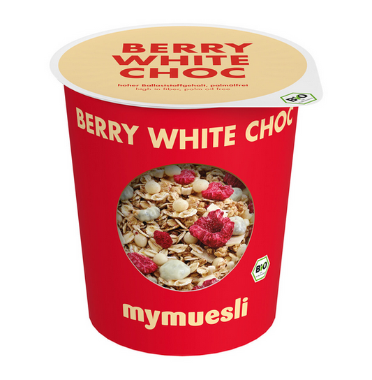 mymuesli Bio Müsli Berry-White-Choc 85g