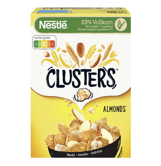 Nestle Clusters Mandel Nuss 325g
