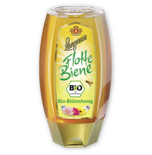 Langnese Flotte Biene Bio Blütenhonig flüssig 250g