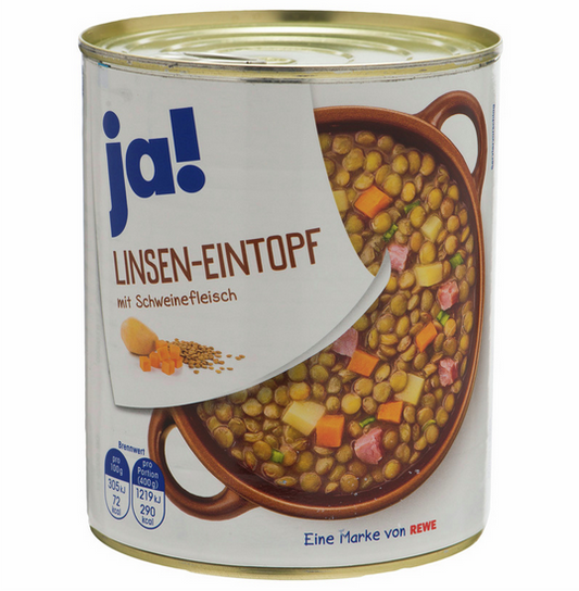 Ja! Linsentopf 800g