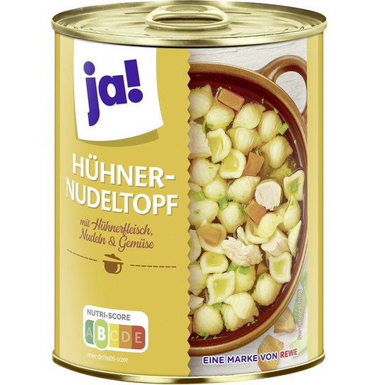 Ja! Hühner Nudeltopf 800g