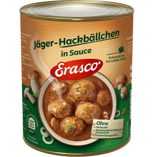 Erasco Hackbällchen 800g