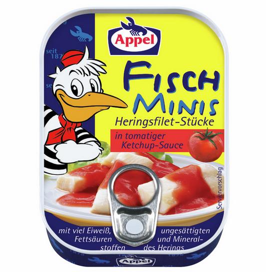 Appel MSC Hits für Kids Fisch-Minis in Ketchup 100g