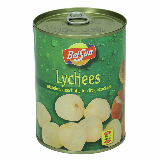 Schroeder Lychees in Sirup 580ml