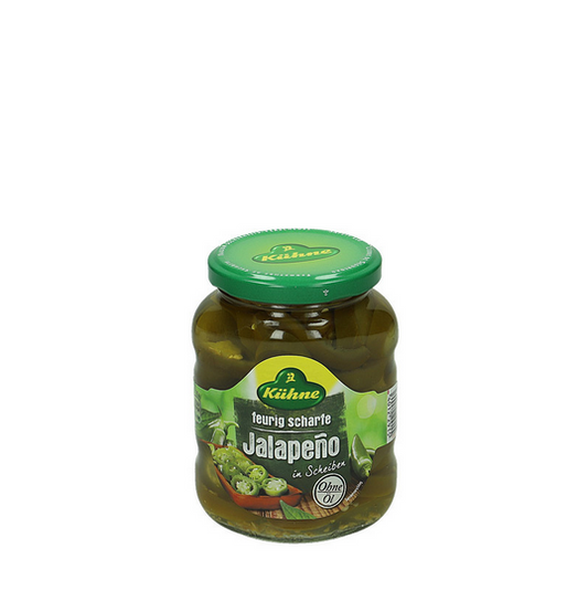 Kühne Feurig scharfe Jalapeños 165 g