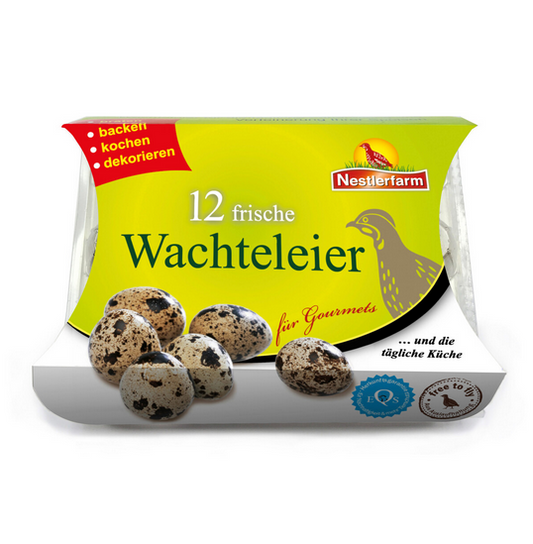 Wachteleier frisch 12ST