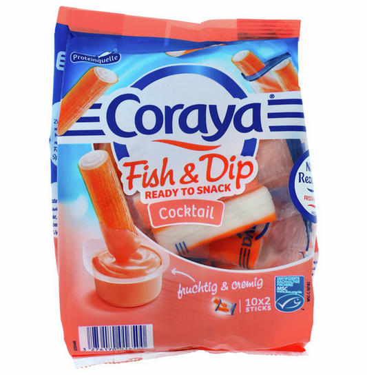 Coraya MSC Fish&Dip Cocktail frisch 215g