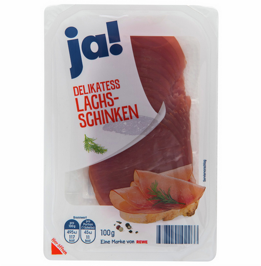 ja! Lachsschinken frisch 100g