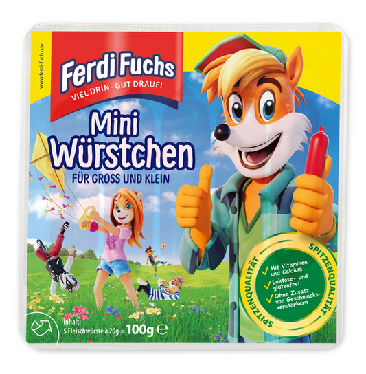 Ferdi Fuchs Kinderwurst frisch 100g