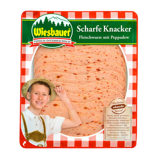 Wiesbauer Scharfe Knacker frisch 100g