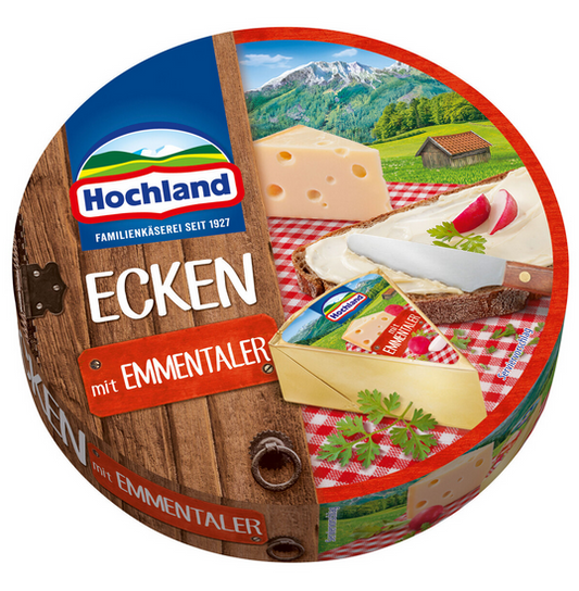 Hochland Schmelzkäse Ecken 45%Emmentaler frisch 200g