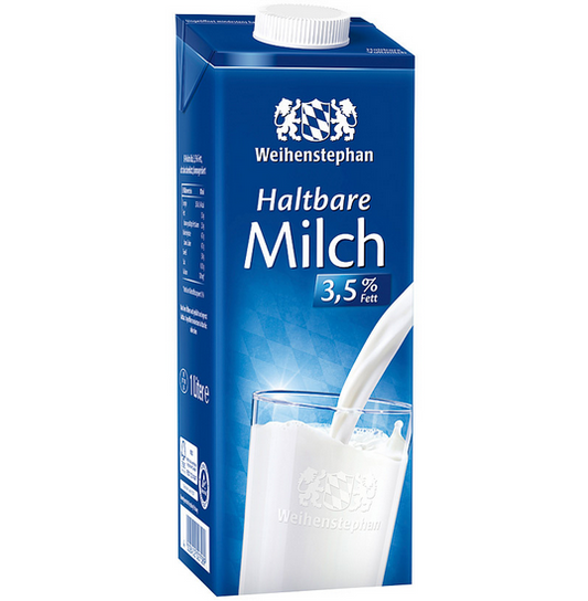Weihenstephan H-Milch 3,5% 1L