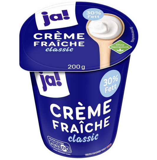 JA! Creme Fraiche 30% frisch 200g