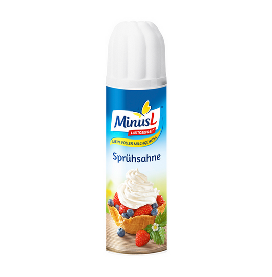 MinusL LAKTOSEFREI Sprühsahne 30% frisch 250G