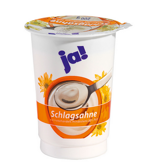 Ja! Schlagsahne frisch 200g