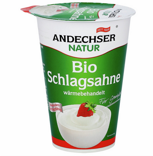 ANDECHSER NATUR Bio Schlagsahne 30% frisch 200g