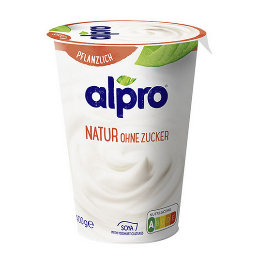Soja Joghurtalternative Natur ohne Zucker frisch 400g