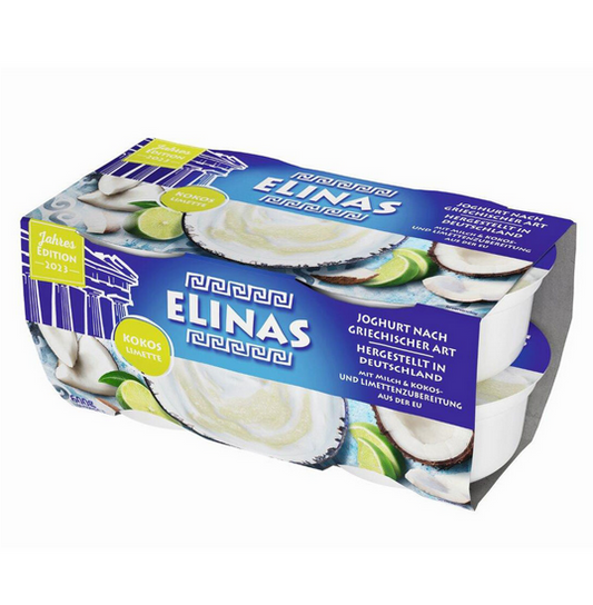 Joghurt nach griechischer Art Kokos-Limette frisch 4x150g