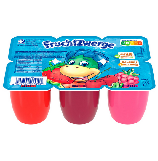 Fruchtzwerge Mischkarton  frisch 6x50g