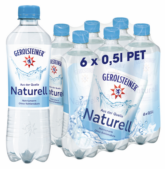 Gerolsteiner Naturell 0,5L